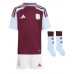 Baby Fußballbekleidung Aston Villa Amadou Onana #24 Heimtrikot 2025-26 Kurzarm (+ kurze hosen)